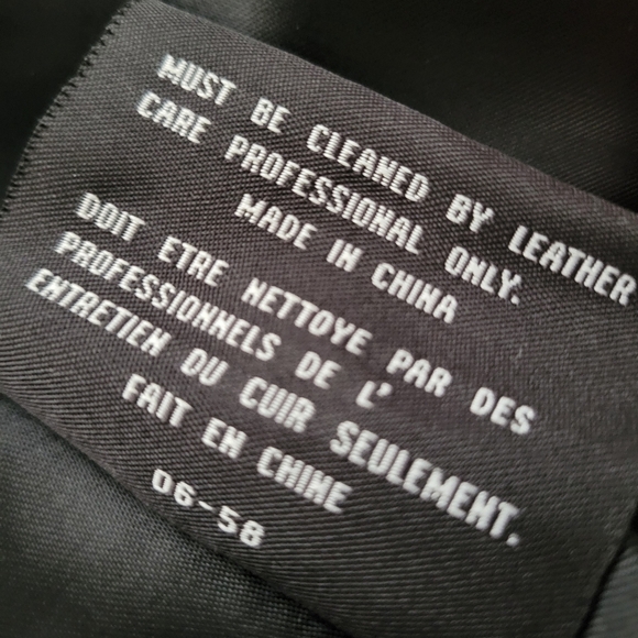 Marc New York Leather Coat • All Black • 3/4 Length • Size Medium - Picture 9 of 11